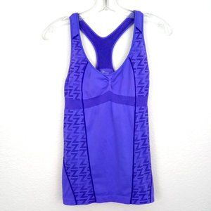 4/$25 Zella Violet Athletic Racerback Top Large